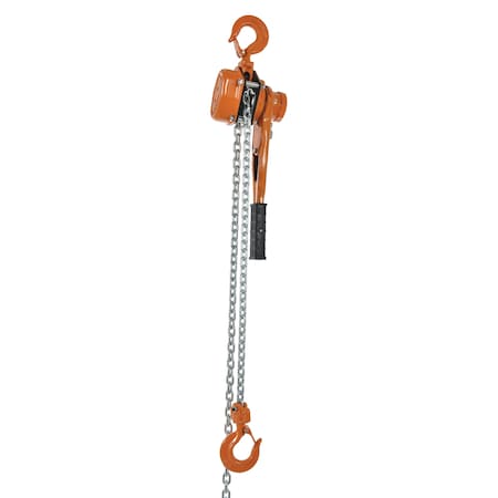 Vestil Economy Lever Hoist, 3000 Load Capacity, 15 in Hook Opening ELH-30-20
